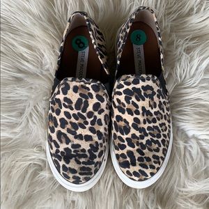 Steve Madden cheetah slip on sneakers!